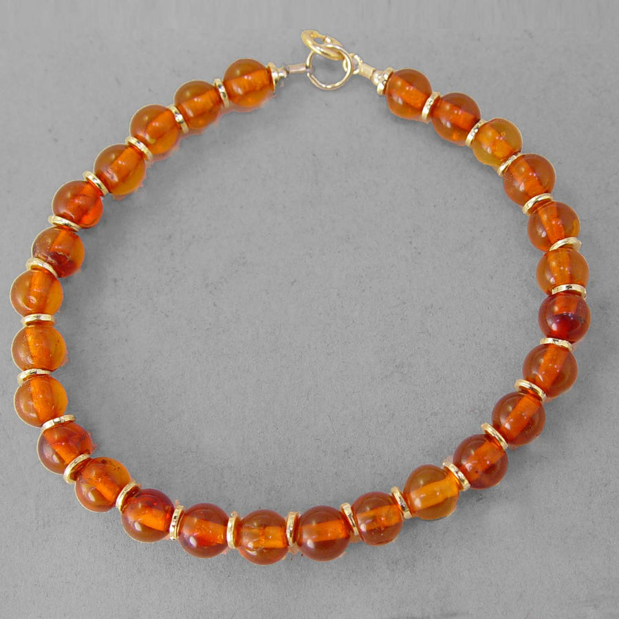 Amber Classic Round Bracelet