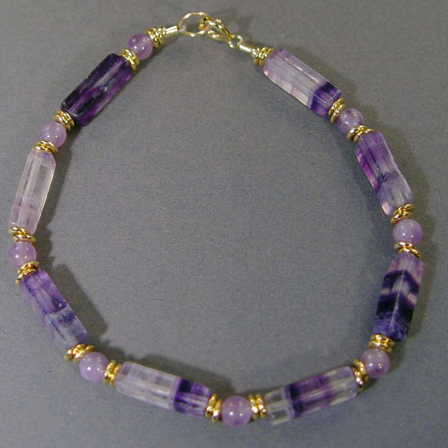 Fluorite Rectangle Bracelet