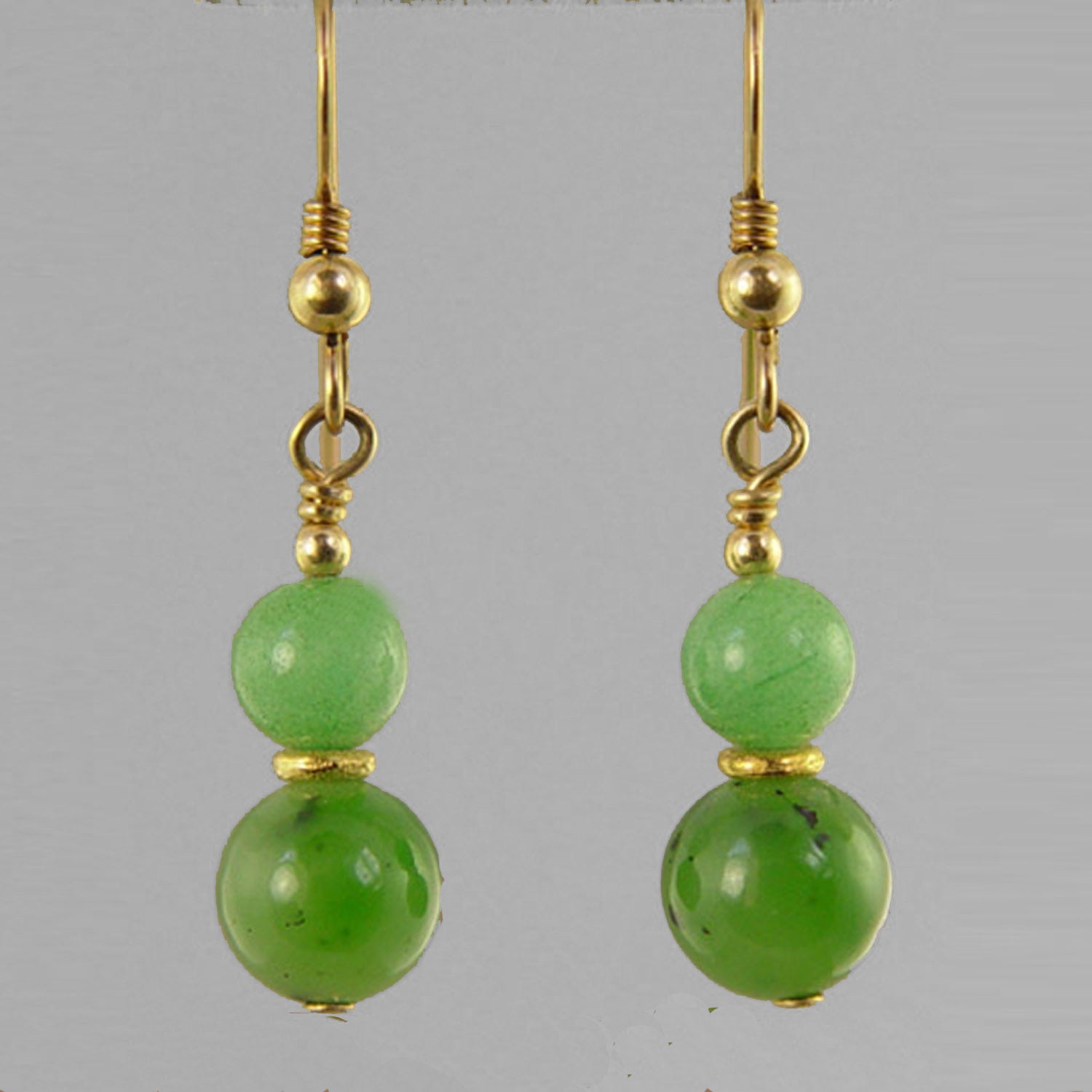 Jade Classic Drop Earrings