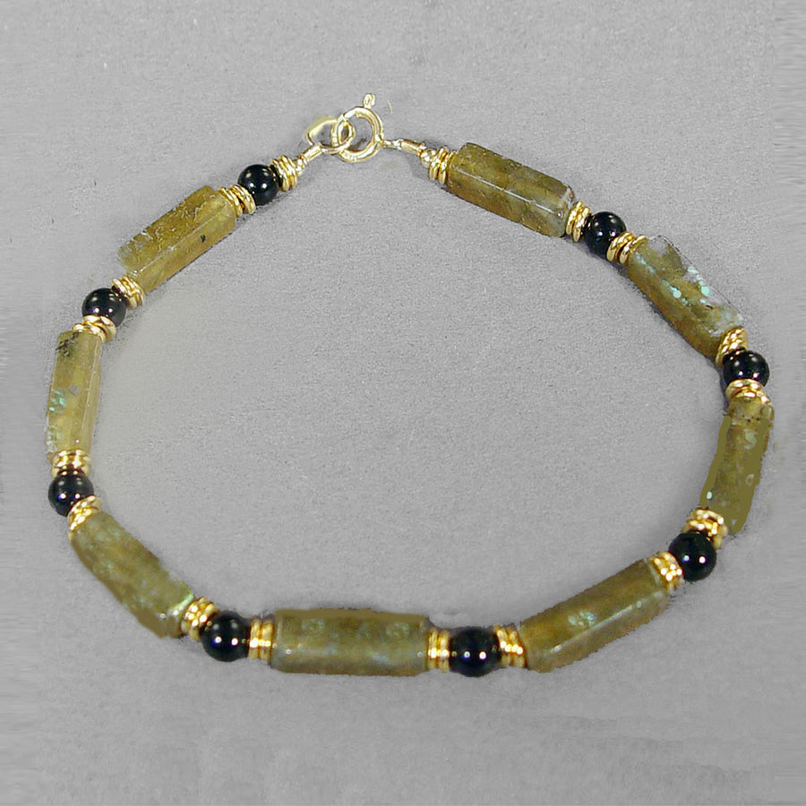 Labradorite Rectangle Bracelet