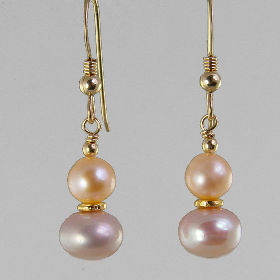Mixed Pearl Classic Drop Earrings