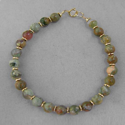 Rhyolite Classic Round Bracelet