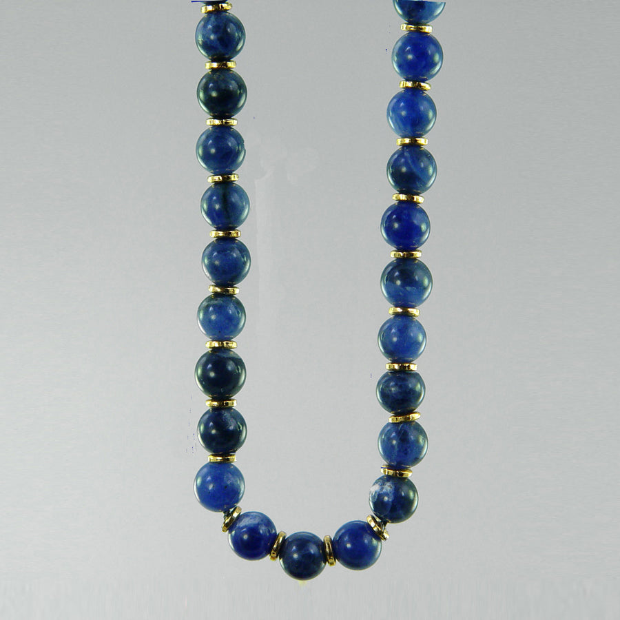 Sodalite Classic Round Necklace