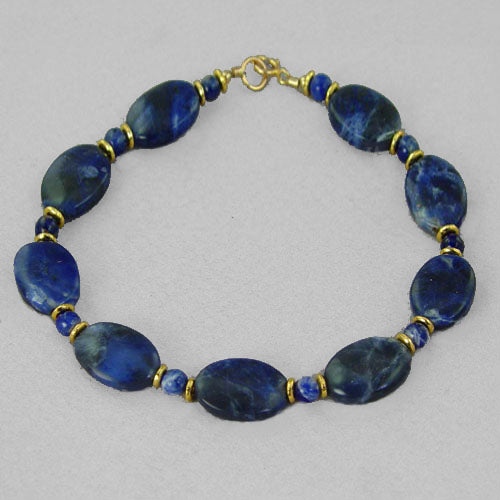 Sodalite Oval Bracelet