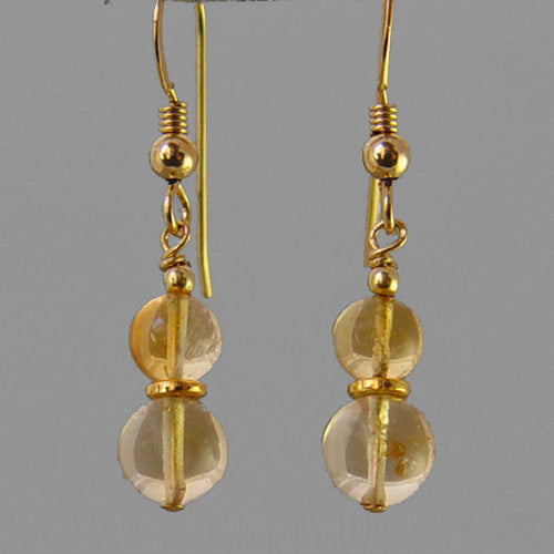 Citrine Classic Drop Earrings