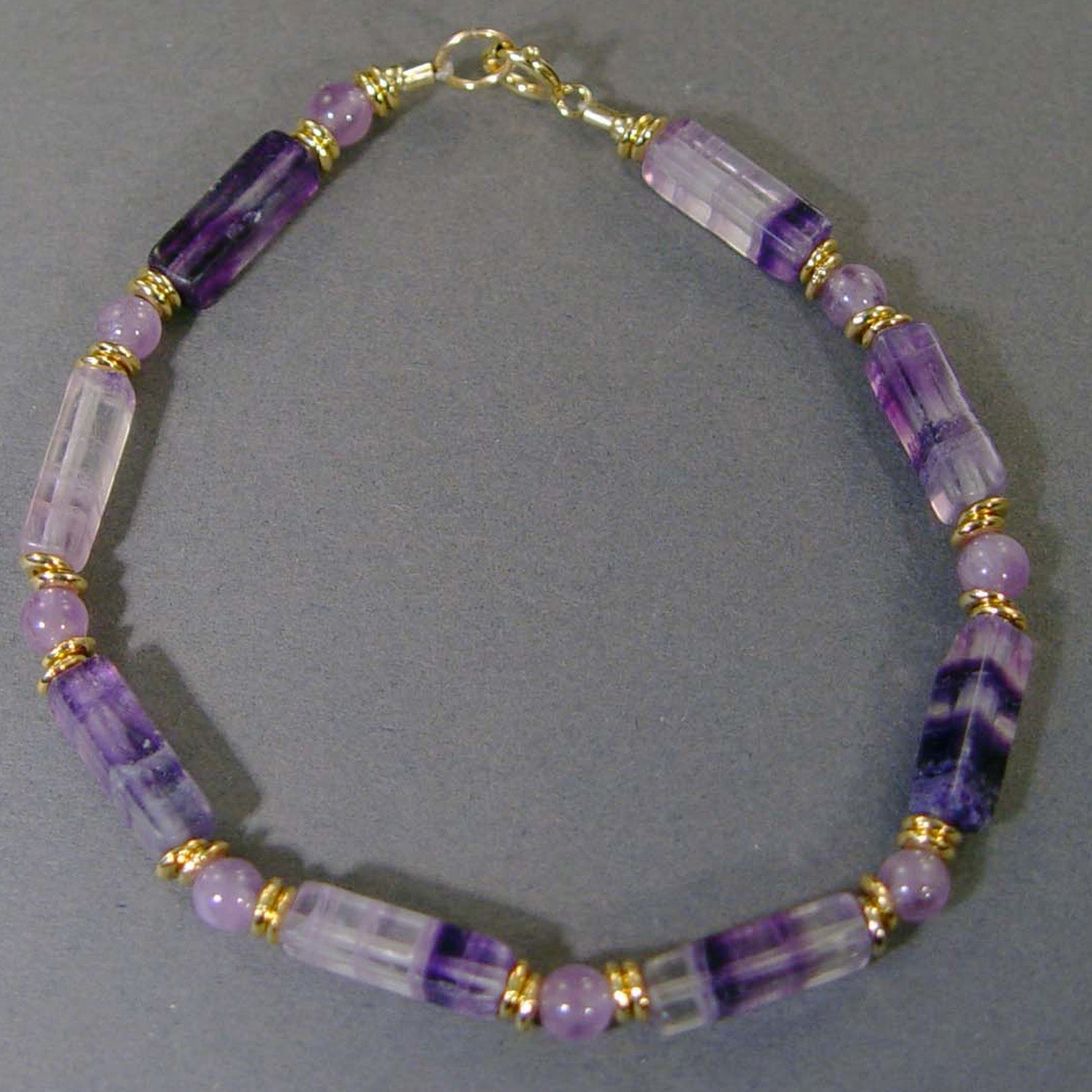 Fluorite Rectangle Bracelet