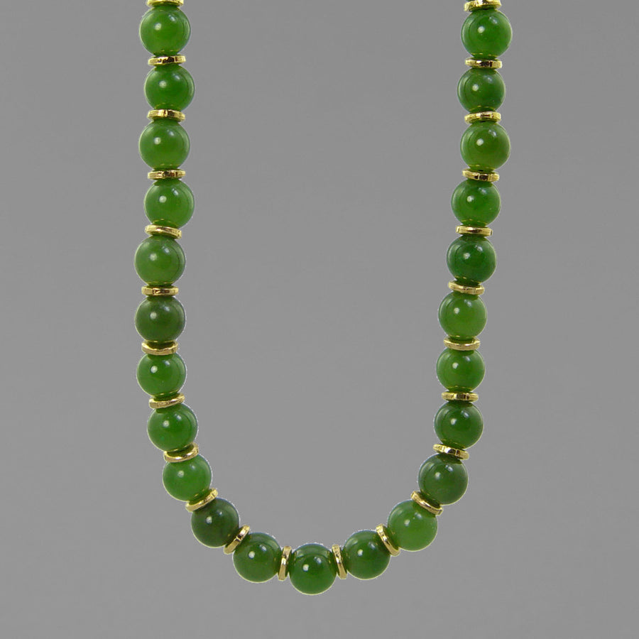 Jade Classic Round Necklace