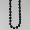 Black Onyx Classic Round Necklace