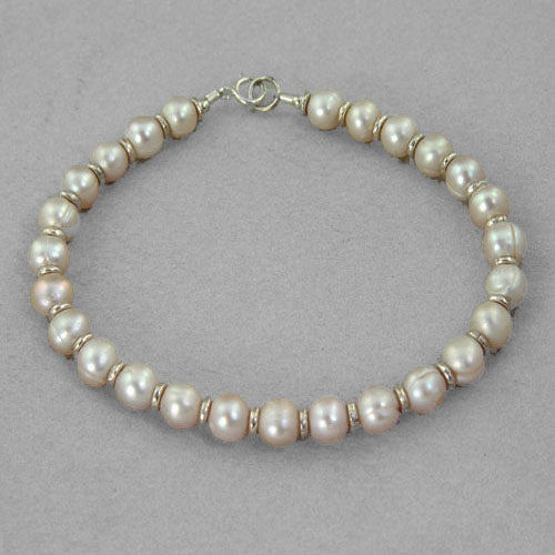 Pearl Classic Round Bracelet