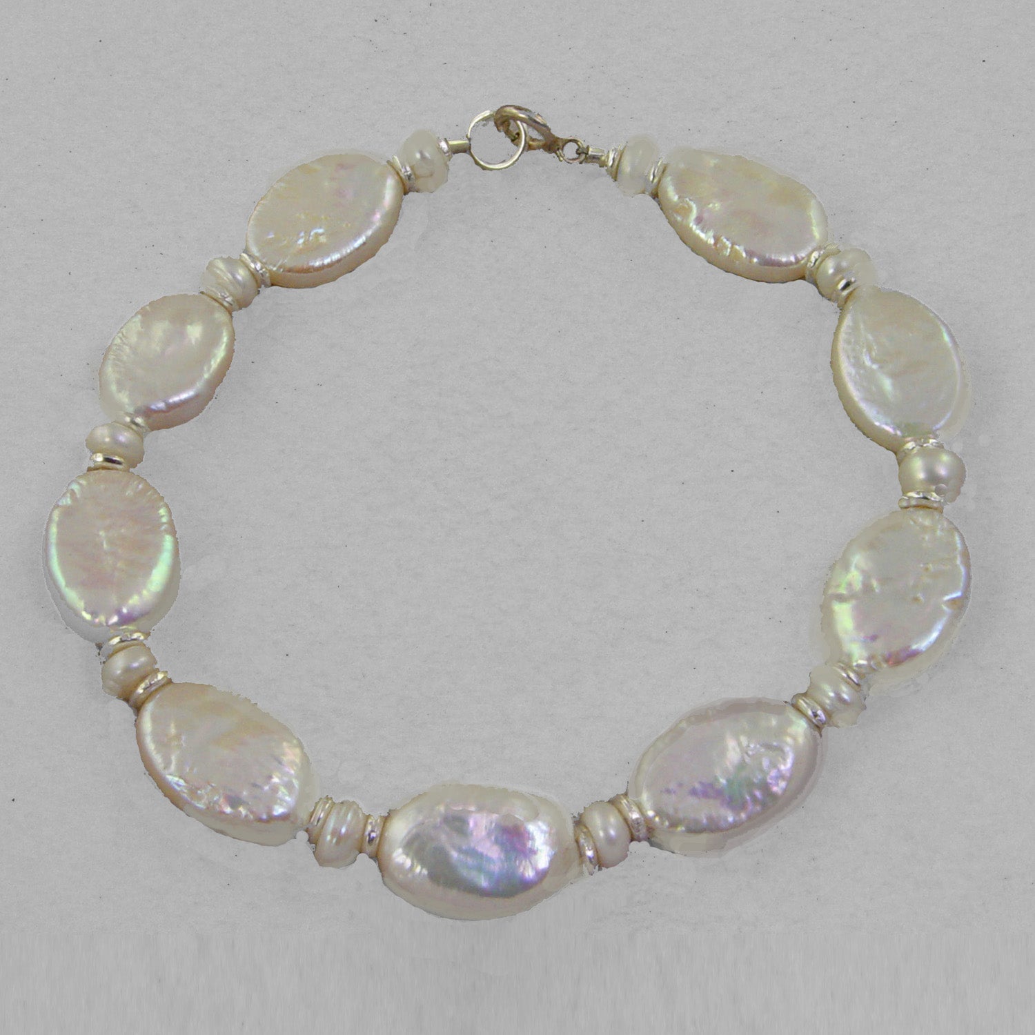 Pearl Oval Bracelet