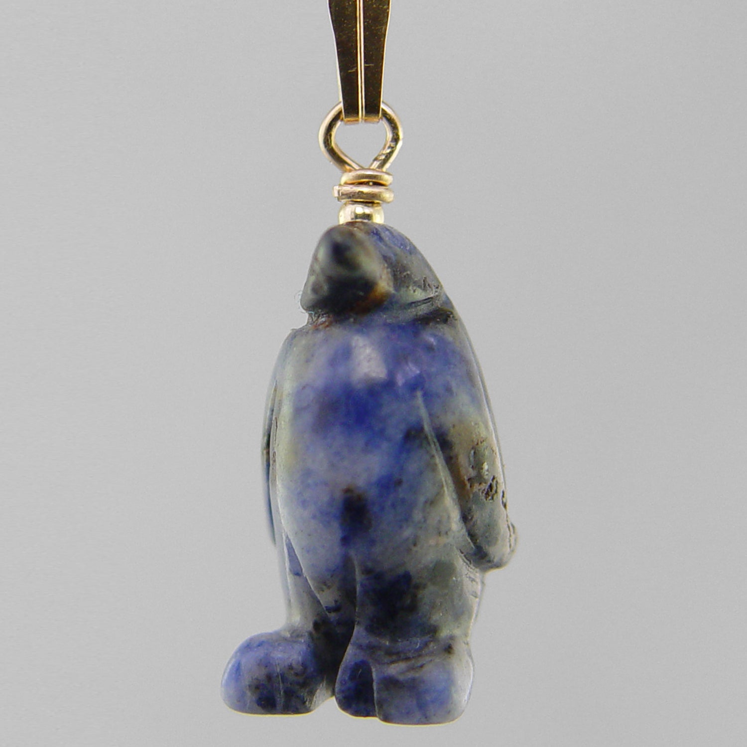 Sodalite Penguin Pendant