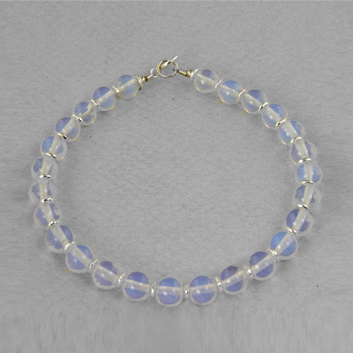 Sea Opal Classic Round Bracelet