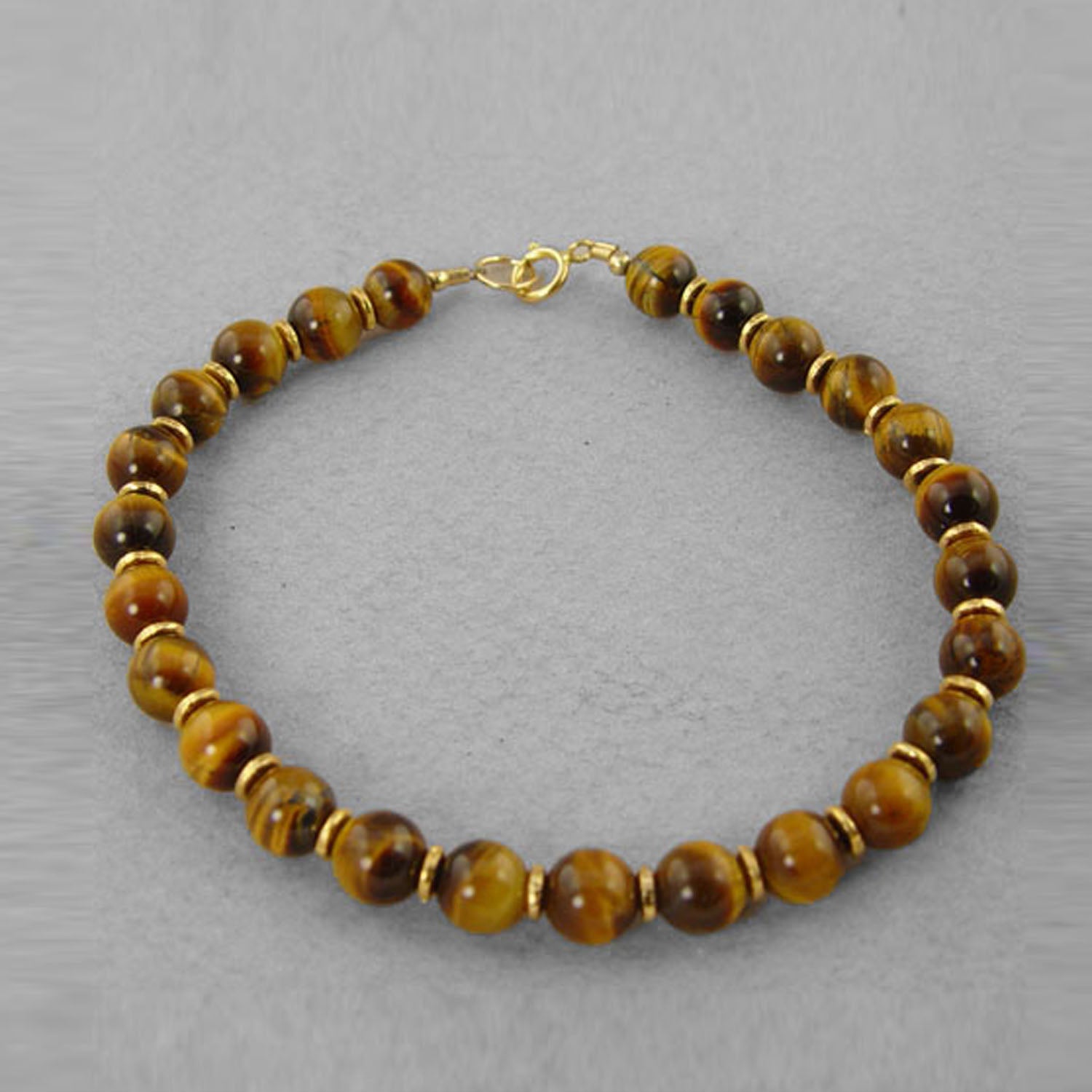 Tigereye Classic Round Bracelet